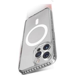 SBS Extreme 3 Mag Cover iPhone 15 Pro Max transp. (iPhone 15 Pro Max), Smartphonehoes, Transparant