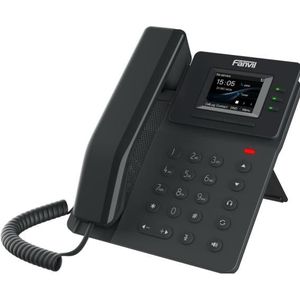 Fanvil V60P - Professioneel IP-Telefoon - Kleurendisplay - 6 Programmeerbare Tasten - PoE