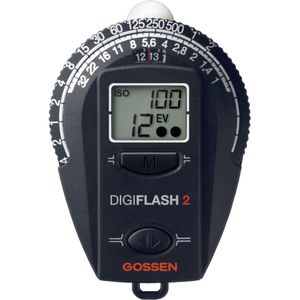 Gossen Digiflash 2 (Belichtingsmeter), Flitsaccessoires, Zwart