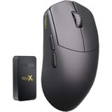 Lamzu - Maya X - Gaming Muis - Zwart - Lichtgewicht - Draadloos en Bedraad
