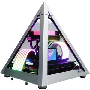 Azza - Piramide Mini 806 - PC-behuizing - Zwart - Mini-ITX