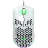 CANYON Puncher Gaming Mouse - Wit - Lichtgewicht - 7 Programmeerbare Knoppen
