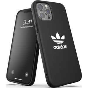 adidas Vormkoffer Basis (iPhone 12 Pro Max), Smartphonehoes, Zwart