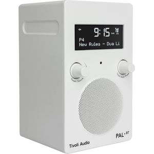 Tivoli Audio Pal+ BT (FM, DAB+, Bluetooth), Radio, Wit
