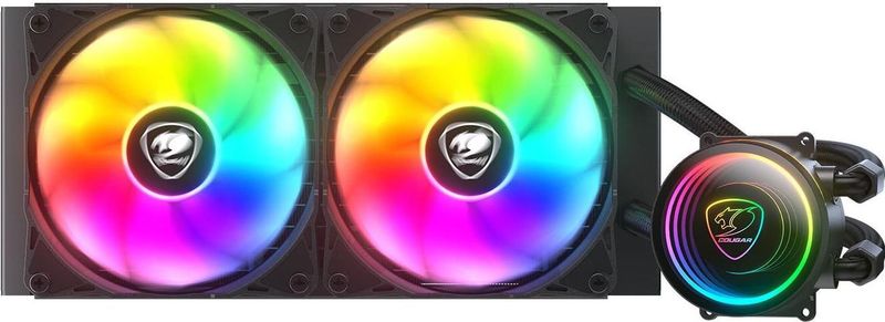 Cougar - Poseidon Elite RGB - AIO Waterkoeling - 240mm - Zwart
