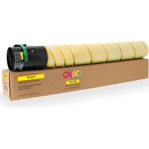 Armor OWA, Toner, OWA - Geel - Compatibel - Tonercartridge (Alternatief voor: Konica Minolta TN321Y, K (Y)