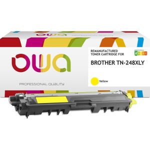 Armor OWA, Toner, OWA Armor toner compatibel met Brother TN-248XL Y - 2300st - geel/geel (Y)