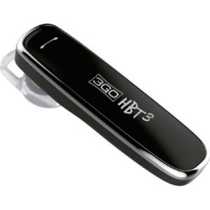 3GO Oorschelp Bt 5 Manos Libres (4 h, Draadloze), Koptelefoon, Zwart