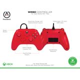 PowerA - Bedrade Controller - Rood - Voor Xbox - Extra Lange USB-C-kabel
