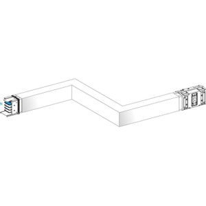 Schneider Electric SE KSA630DZCH43A KSA Z-element rechts-links (Verdeler), Elektronica benodigdheden + Behuizing, Wit