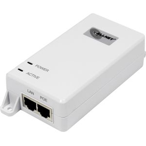Allnet PoE-injector Gigabit ALL0488V6 AF/AT 15,4/30W - versie UK (802.3at (PoE+), 30 W), PoE-injector