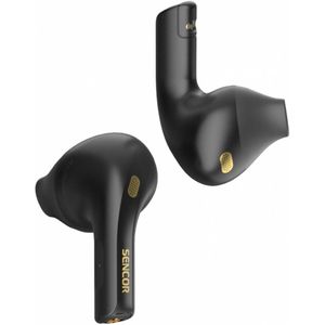Sencor - SEP 560BT - Koptelefoon - Zwart - Bluetooth 5.3 - Draadloos met ANC
