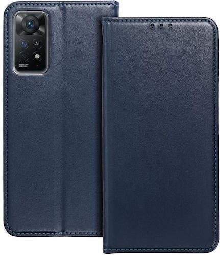 OEM Book case SMART MAGNETO Book case for XIAOMI Redmi Note 13 4G navy (Xiaomi Redmi Note 13 4G), Smartphonehoes, Blauw