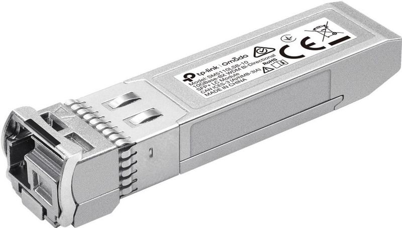 TP-Link - Omada SM5110LSB-10 - Netwerk Transceiver Module - Zilver - Vezel-optiek