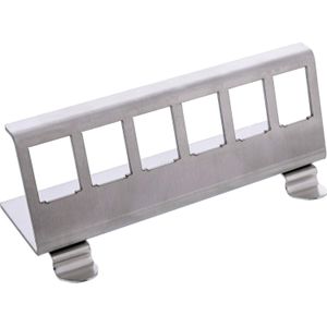 InLine Keystone SNAP-In Metall-Modulhalter (Houder voor Keystone module), Netwerk accessoires