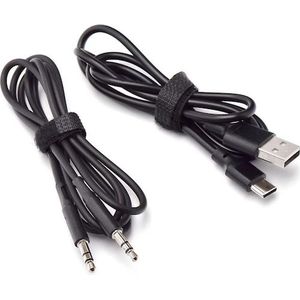 Doqaus - VOGUE 5 - Koptelefoon - Zwart - Draadloos - 2-in-1