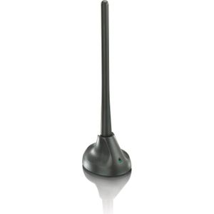 Philips Dipool DVB-T staafantenne voor binnen (Staafantenne, 18 dB, DVB-T / -T2), SAT Spiegels + SAT Antennes, Zwart