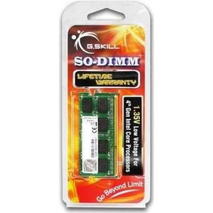 G.Skill - F3-1600C11S-4GSL - RAM - Zwart - 1 x 4GB - 1600 MHz - DDR3 SO-DIMM