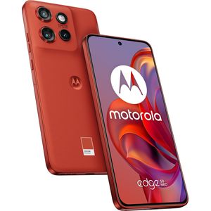 Motorola Edge 50 Neo 512GB/12GB - Poinciana rood (512 GB, PANTONE Poinciana, 6.40", Dubbele SIM, 50 Mpx, 5G), Smartphone, Rood