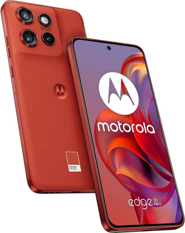 Motorola edge 50 Neo 16,1 cm (6.36") Dual SIM Android 14 5G USB Type-C 12 GB 512 GB 4310 mAh Rood
