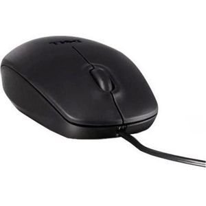 Dell KIT,MSE,USB,BC,RT,MS116,L,CR,B (Bedraad), Muis, Zwart