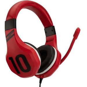 Subsonic Gaming Headset Voetbal Rood (Bedraad), Gaming headset, Rood