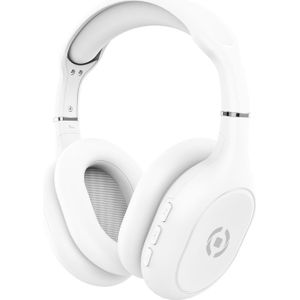 Celly HYPERBEATWH - Draadloze hoofdtelefoons (8 h, Draadloze), Koptelefoon, Wit