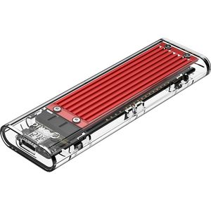 Orico - TCM2-C3 - M.2 NVMe naar USB-C 10Gb/s Harde Schijf - Rood - Aluminium