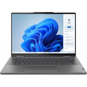 Lenovo YOGA 7 14IML9 COREULT7 16GB (14", 1000 GB, 16 GB, DE, Intel Core Ultra 7 155H), Notebook, Grijs
