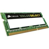 Corsair Waarde selecteren (1 x 8GB, 1600 MHz, DDR3L RAM, SO-DIMM), RAM, Zwart