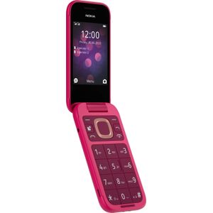 Nokia 2660 Flip (2.80", 0.30 Mpx, 4G), Sleutel mobiele telefoon, Roze