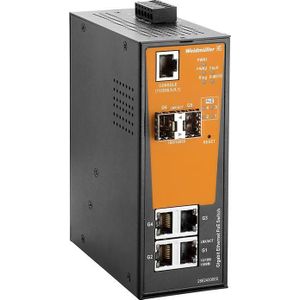 Weidmüller - IE-SW-AL06M-4GTPOE-2 - Netwerkschakelaar - 4 Havens
