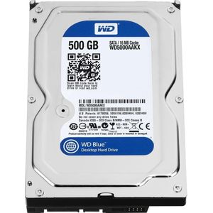 Western Digital - WD Caviar Blue - Harde Schijf - 500GB - 7200RPM - SATA