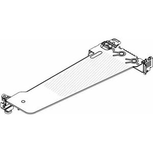 Lenovo ThinkSystem V3 1U x16 PCIe G5 Riser 2 Op, Server accessoires, Zwart