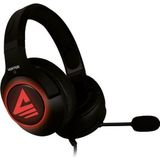 Savio - Vertigo 7.1 - Gaming Headset - Zwart - Rood - Veelkleurig