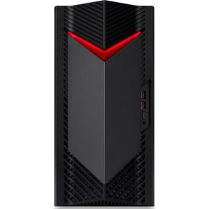 Acer Nitro 50 (512 GB, 16 GB, Intel Core Ultra 5 225F, GeForce RTX 5060), PC, Rood, Zwart