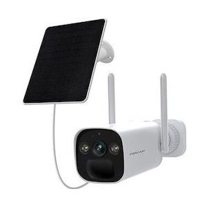 Foscam - BP4 - Netwerkcamera - Wit - 2560 x 1440 Pixels - Zonnepaneel