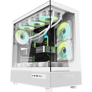 Darkflash - DPX90 - PC Behuizing - Zwart - ATX - Grote Tower