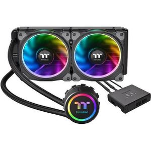 Thermaltake Floe Riing RGB 240 Premium, CPU waterkoelers, Zwart