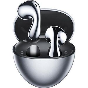 Remax Bluetooth-hoofdtelefoon TWS W17 PRO Bluetooth 5.4 SILVER (NC, 5 h, Draadloze), Koptelefoon, Zilver