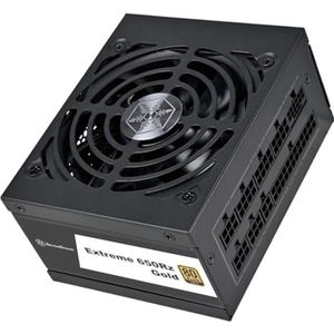Silverstone SST-EX650R-GM - Extreme Series SFX Power Supply 650W 80 PLUS Gold 550W SFX 12V 4.1 PCIe (650 W), PC-voedingseenheid