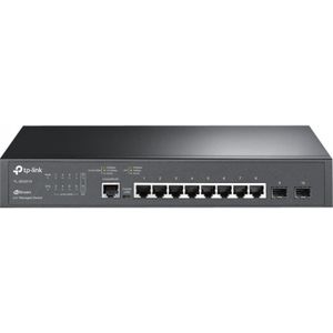 TP-Link JetStream (8 ports), Netwerkschakelaar, Zwart