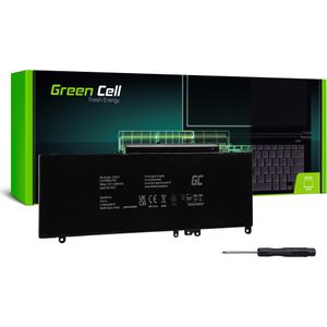 GreenCell Laptop Batterij G5M10 0WYJC2 voor Dell Latitude E5250 E5450 E5550 (4 Cellen, 6200 mAh), Notebook batterij, Zwart