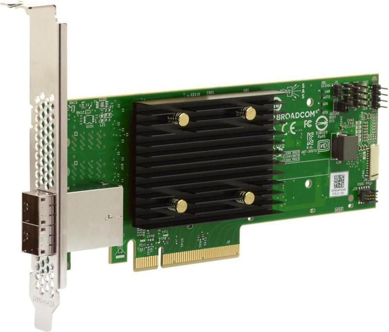 Lenovo ThinkSystem 440-8e - PCIe Gen4 Host-busadapter - Veelkleurig - Server Accessoires