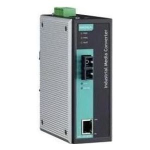 Moxa IMC-101-S-SC-IEX - Industriële 10100BaseT(X) naar 100BaseFX mediaconverter, enkelvoudige modus, Data converter