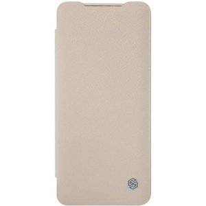 Nillkin Ming Serie Lederen Boekomslag (Galaxy S20+), Smartphonehoes, Beige