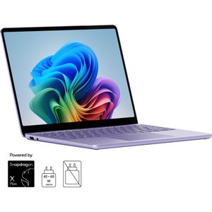 Microsoft Surface Laptop - Copilot+ PC - 13" (Netzteil separat erhältlich) (13", 512 GB, 16 GB, DE, Snapdragon X Plus X1P-42-100), Notebook, Paars