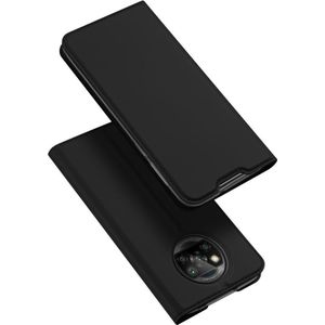 Dux Ducis Xiaomi Poco X3 - Flip Folio Hoesje zwart (Xiaomi Poco X3), Smartphonehoes, Zwart