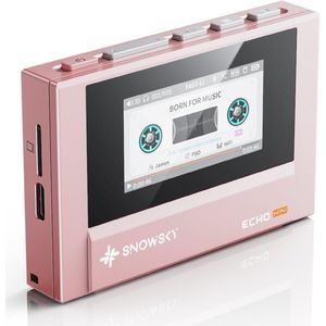 Snowsky - Echo Mini - Muziekspeler - Roze - 8GB - Bluetooth 5.3