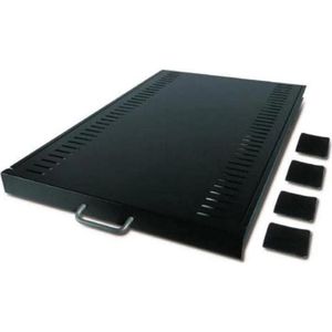 APC NetShelter Schuifplank AR8123BLK, 1U, Accessoires voor serverkasten, Zwart